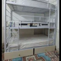 ۲طبقه تخت دو طبقه مدل کفی یه تیکه|تخت و سرویس خواب|قم, شاه ابراهیم|دیوار