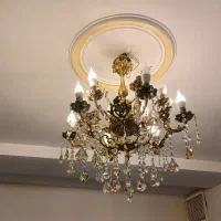 یک جفت لوستر برنجی ۱۲ شاخه