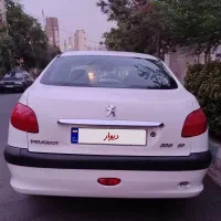 206 صندوقدار 1388 فرانسوی بدون مشابه|خودرو سواری و وانت|تهران, مروارید شهر|دیوار