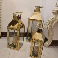 فانوس سه تایی فلزی