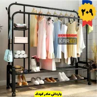 استندهای لباس 48/58/68 کیلویی رگال وارداتی فلز/کفش