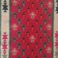 گلیم نو دست بافت در ابعاد عرض 85طول 150|گلیم، جاجیم، گبه|قزوین, |دیوار