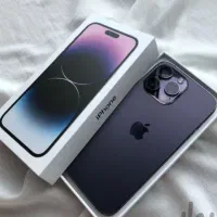 iphone 14 pro max 256 za رجستر شده شارژر اصلی