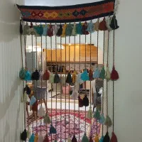 پرده آویز سنتی دست بافت