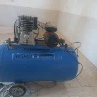 پمپ باد ۳۵۰ لیتری برند مفید در حد نو