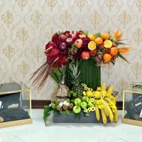 گل آرایی میوه آرایی دکور یلدایی شب چله خاطره ای|خدمات پذیرایی، مراسم|مشهد, سمزقند|دیوار