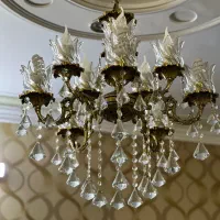 لوستر برنز|لوستر و چراغ آویز|زنجان, |دیوار