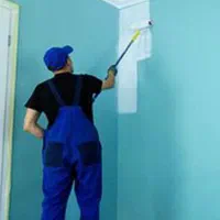 نقاشی ساختمان چوب واهن