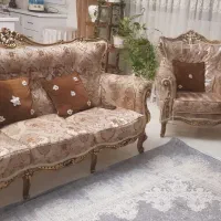 مبلمان و میز نهارخوری استیل کلاسیک چوب راش گرجستان