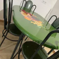 تخت خواب دو نفره و میز نهارخوری|مبلمان خانگی و میز عسلی|اهواز, کمپلو شمالی|دیوار