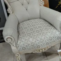 مبل سلطنتی خفن با ۳ جلو مبلی|مبلمان خانگی و میز عسلی|زاهدان, |دیوار