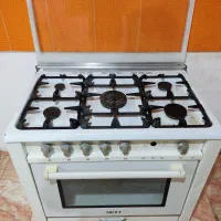 اجاق گاز طرح فر ۵شعله ورق زخیم چودنی