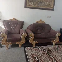 دو دست مبل  یه همراه یه میز عسلی|مبلمان خانگی و میز عسلی|زاهدان, |دیوار