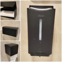 جا مایع دستشویی اتومات و جای دستمال