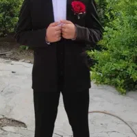 کت و شلوار با پیراهن در حد نو ،سایز36