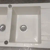 سینک گرانیتی سفید رنگ|مصالح و تجهیزات ساختمان|تهران, دروس|دیوار