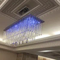 لوستر مدرن کنترلی با دو دیواری ست|لوستر و چراغ آویز|تهران, شهرک آزادی|دیوار