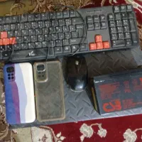 کیبورد قاب گوشی نوت ۱۲ شیامی‌ موس بیسیم