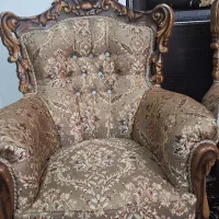 مبلمان سلطنتی کم کارکرد ۹ نفره|مبلمان خانگی و میز عسلی|بروجن, |دیوار
