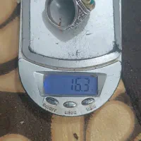 انگشتر نقره فیروزه اصل نیشابور بسیار زیبا