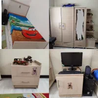 سرویس تخت خواب کودک نوجوان تمام ام دی اف