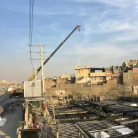 جرثقیل ۲۵ تن کاتو با جیم و بچه جیم سه تلسکوپ