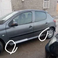 ۲۰۶خاکستری تیپ۳|خودرو سواری و وانت|ارومیه, |دیوار