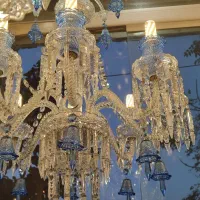 لوستر باکارات سفید رنگی ...