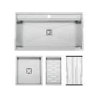 سینک استیل دستساز باکسی فروش عیدانه مدل هودB۸۶