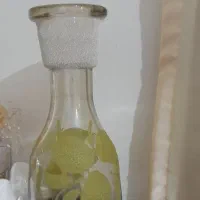 شیشه قلیان قدیمی کار اصفهان