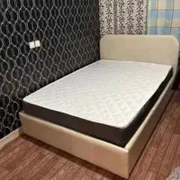 تخت خواب باکس هتلی مدل پارچه ای