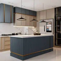 شاگرد کارگاه کابینت سازی