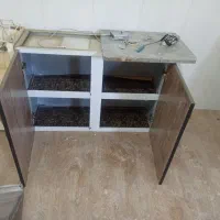 ظرفشویی به همراه سینک و آب چکان و یک کابینت دو در|مصالح و تجهیزات ساختمان|گلستان (تهران), |دیوار