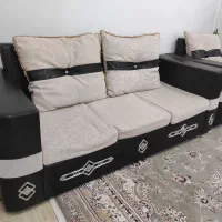 مبل راحتی 7 نفره همراه با جلو مبلی|مبلمان خانگی و میز عسلی|بوکان, |دیوار