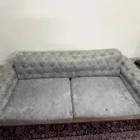 مبل راحتی چستر نیم ست|مبلمان خانگی و میز عسلی|بروجرد, |دیوار