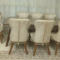 میز ناهار خوری ۸نفره|میز و صندلی غذاخوری|اصفهان, بهارستان|دیوار