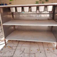 میزکار تاپینگی زیر کابینت و فر پیج کاره ساندویچی|کافی‌شاپ و رستوران|شاهین‌شهر, شهرک گلدیس|دیوار