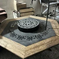 میز وصندلی باغی|مبلمان خانگی و میز عسلی|نجف‌آباد, باغ نو|دیوار