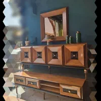 آینه کنسول میز تی وی