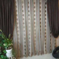 پرده سالن پذیرایی واتاق خواب