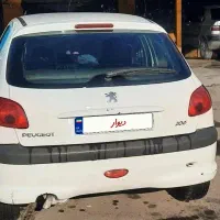 206 مدل ۸۹ ماشین عالی درجه یک