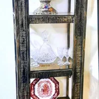 فروش ست بسیار تمیز بوفه و میز و میز تلفن