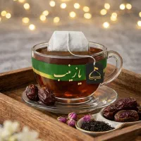 گیفت محرم،لیبل بسته بندی نذری، گیفت کارت شمع