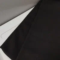 شال مشکی ساده حریر