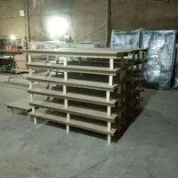 تولید سفارشی کف تخت چوبی با 6 تا 8 پایه|تخت و سرویس خواب|بومهن, |دیوار