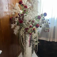 گل مصنوعی|گل مصنوعی|اصفهان, باغ زرشک|دیوار