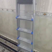 نردبان ۵ پله  آلومینیومی|ابزارآلات|بهارستان, |دیوار