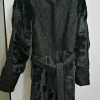 پالتو مزونی خز ونگین دوزی