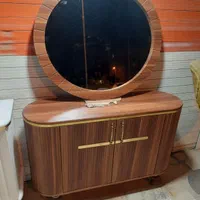 اینه کنسول ۱۲۰ سانتی دو درب|بوفه، ویترین، کنسول|بندرعباس, |دیوار