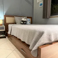 تخت تک نفره مینیمال شیک سایز ۱۲۰